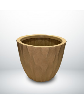 Vaso Ondas G - Cor Areia