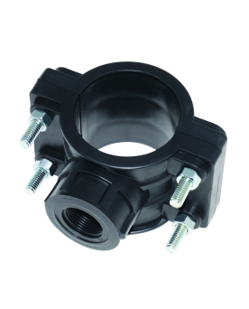 Colar de Tomada PP p/PEAD 110 x 1" c/Parafuso