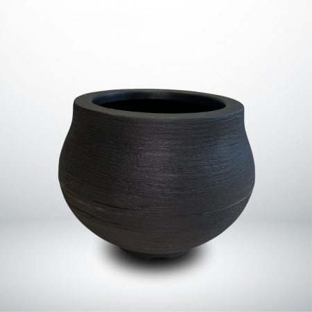 Vaso Bolinha - Cor Preto