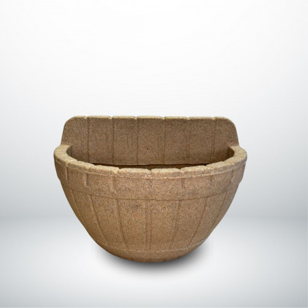 Vaso Parede - Cor Areia